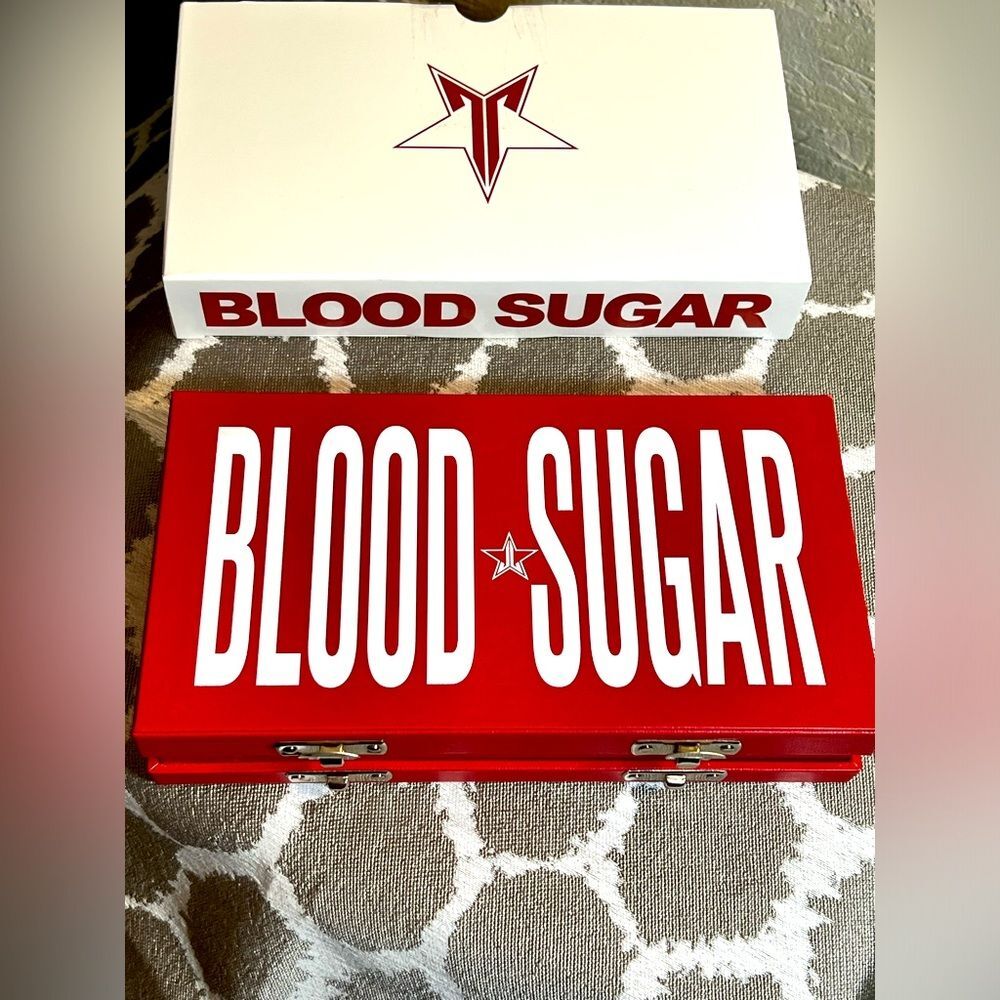 Jeffree Star BLOOD SUGAR new in box eye shadow palette- brand new with box GIFT